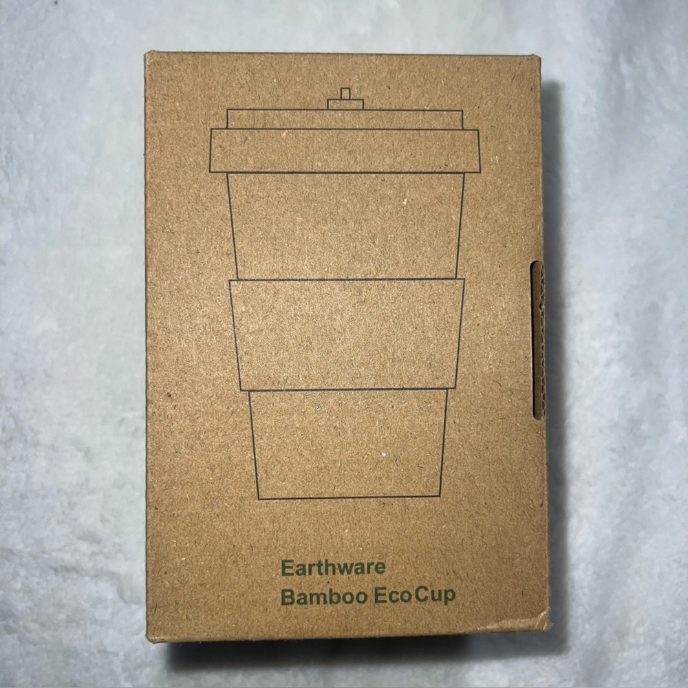 Unity Environmental University Earthware Bamboo Eco Cup Travel Mug 14 Oz NIB